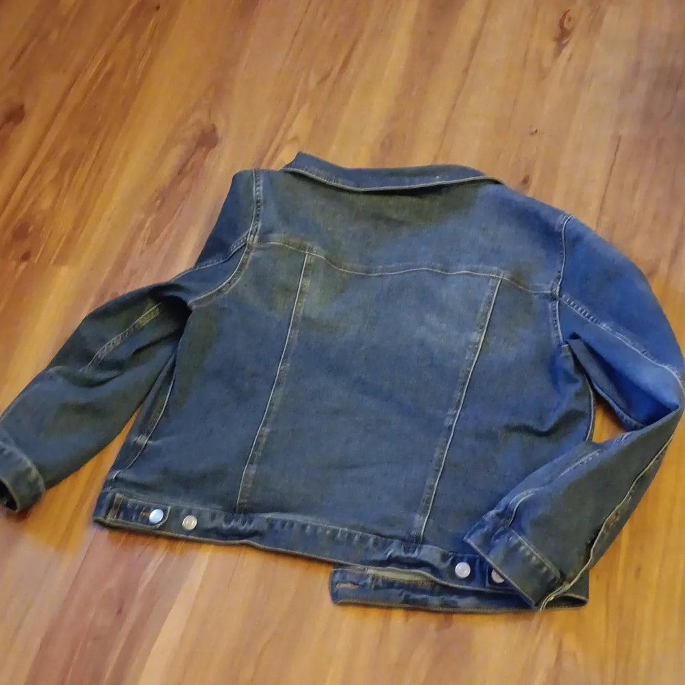 Ladies time & tru denim Jean jacket - Picture 2 of 2